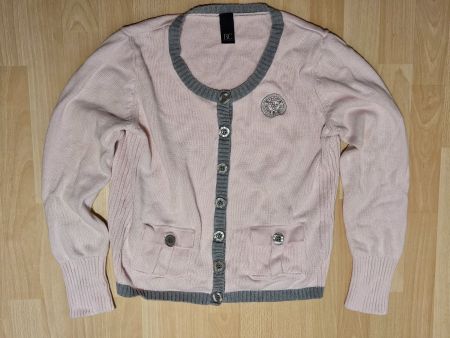 Damen Strickjacke zartrosa, Marke Best Connection, Grösse 40