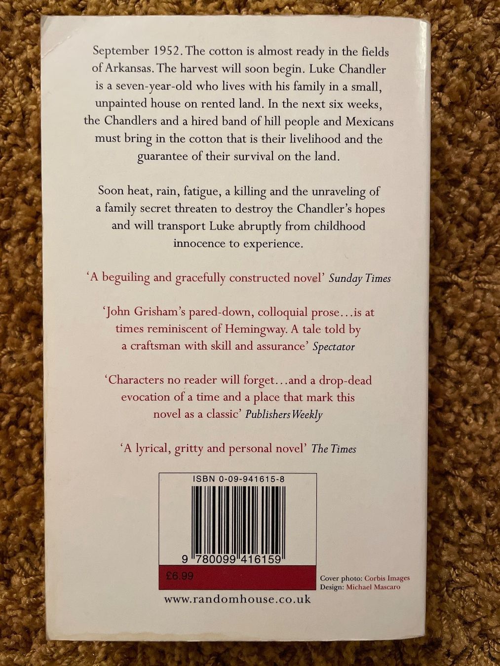 Libri: JOHN GRISHAM - A Painted House (2001) – Usato da Frasnacht venduto da GracyStore 1