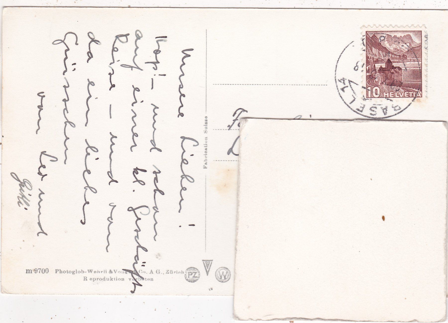 Cartoline postali: Basel – Usato da Herisau venduto da Lisegrat2008 1