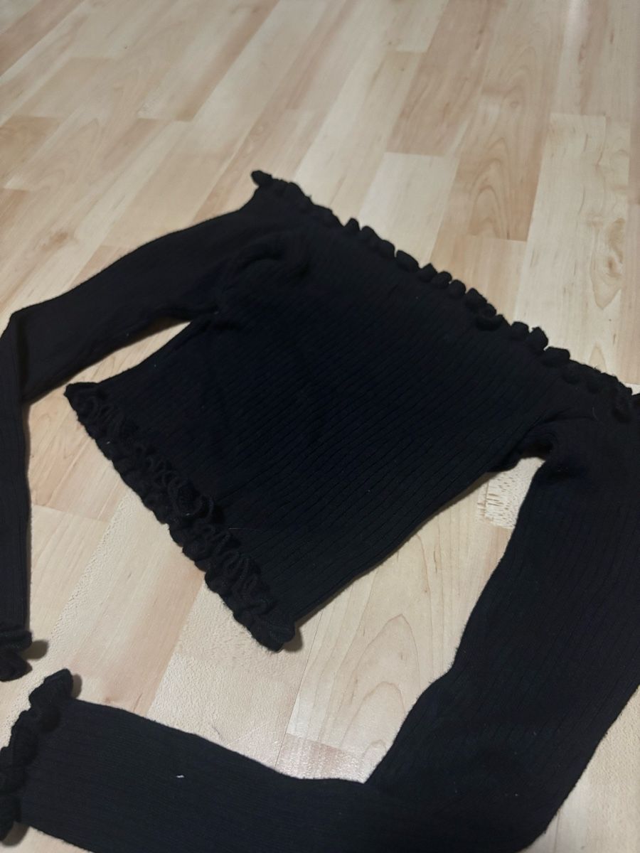 Top: Off-Shoulder Top Schwarz Gr. S – Usato da zürich venduto da mapaXXefaboo 1