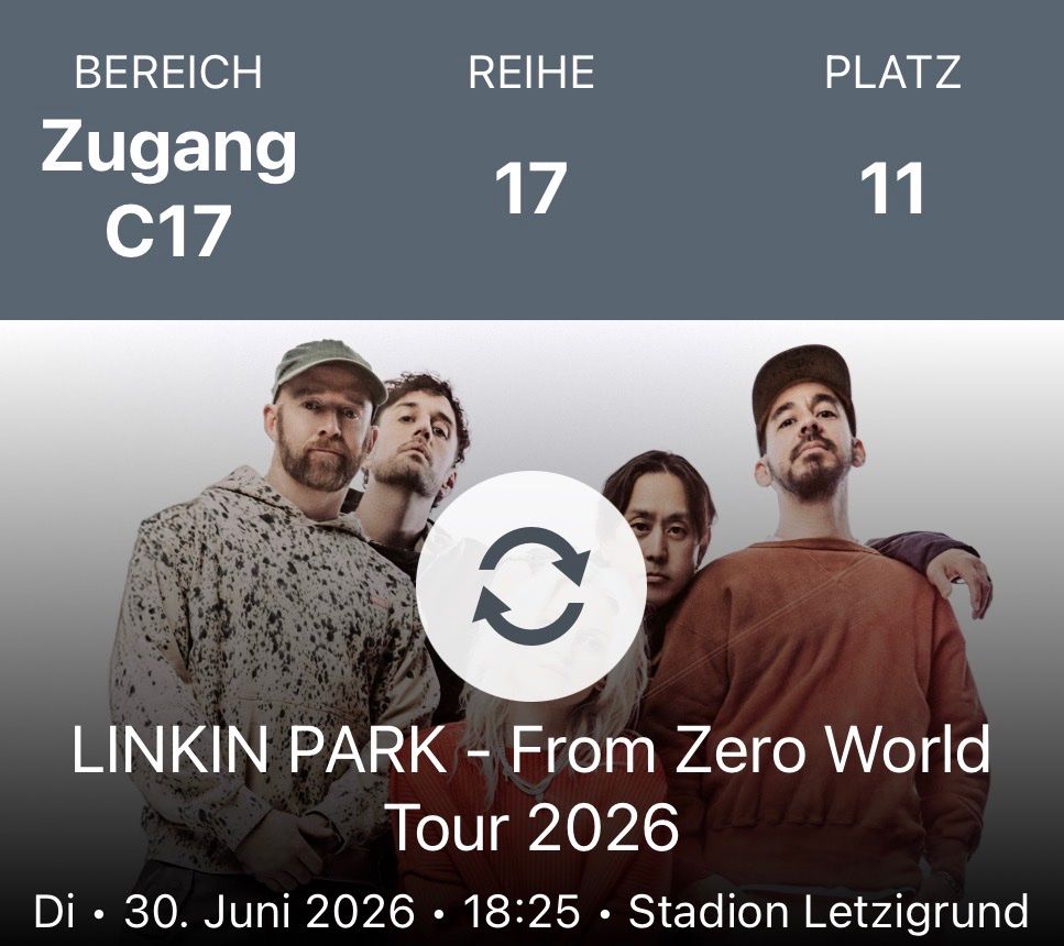 Biglietti: 2 Tickets Linkin Park 20.6. im Letzigrund – Usato da Hasle b. Burgdorf venduto da Schiller77 1