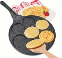 Pancakes Pfanne für 7 Smileys! Neu und ungebraucht!