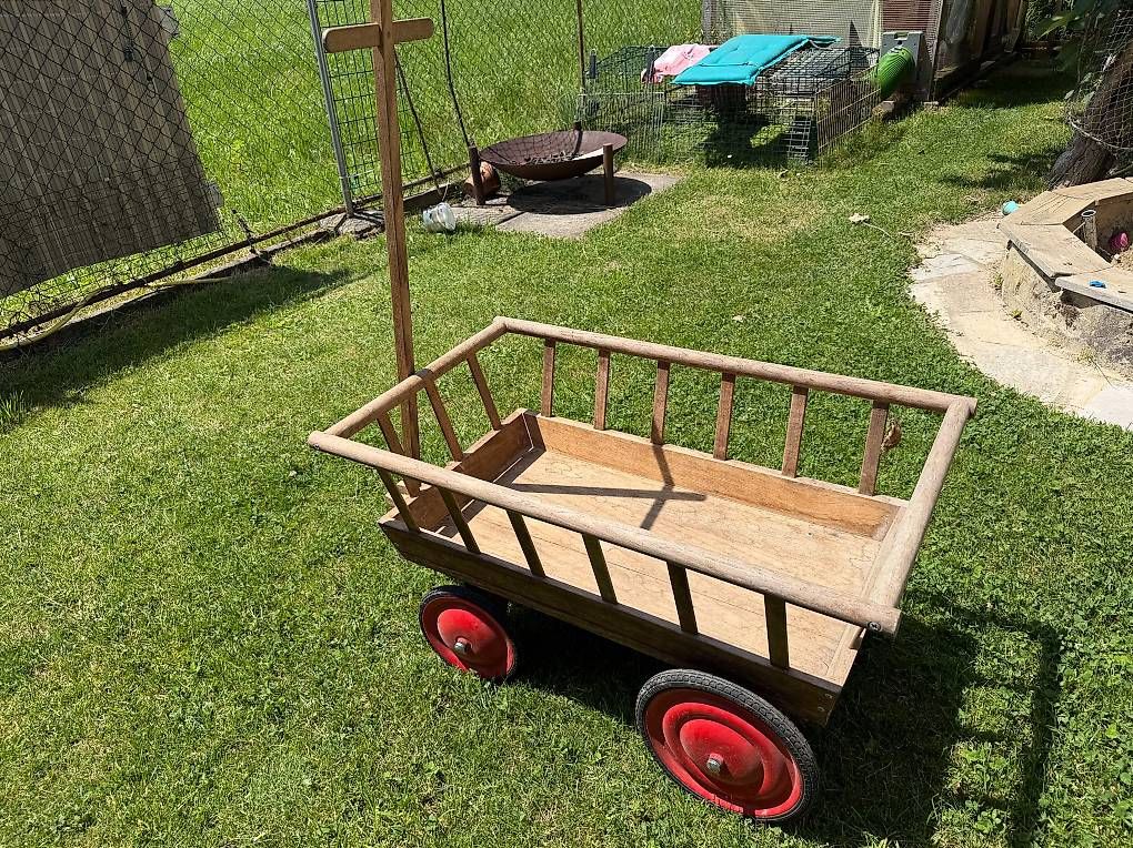 Carrelli di trasporto: Leiterwagen / Holzwagen / Antik: – Usato da Rheineck venduto da Hjjp70