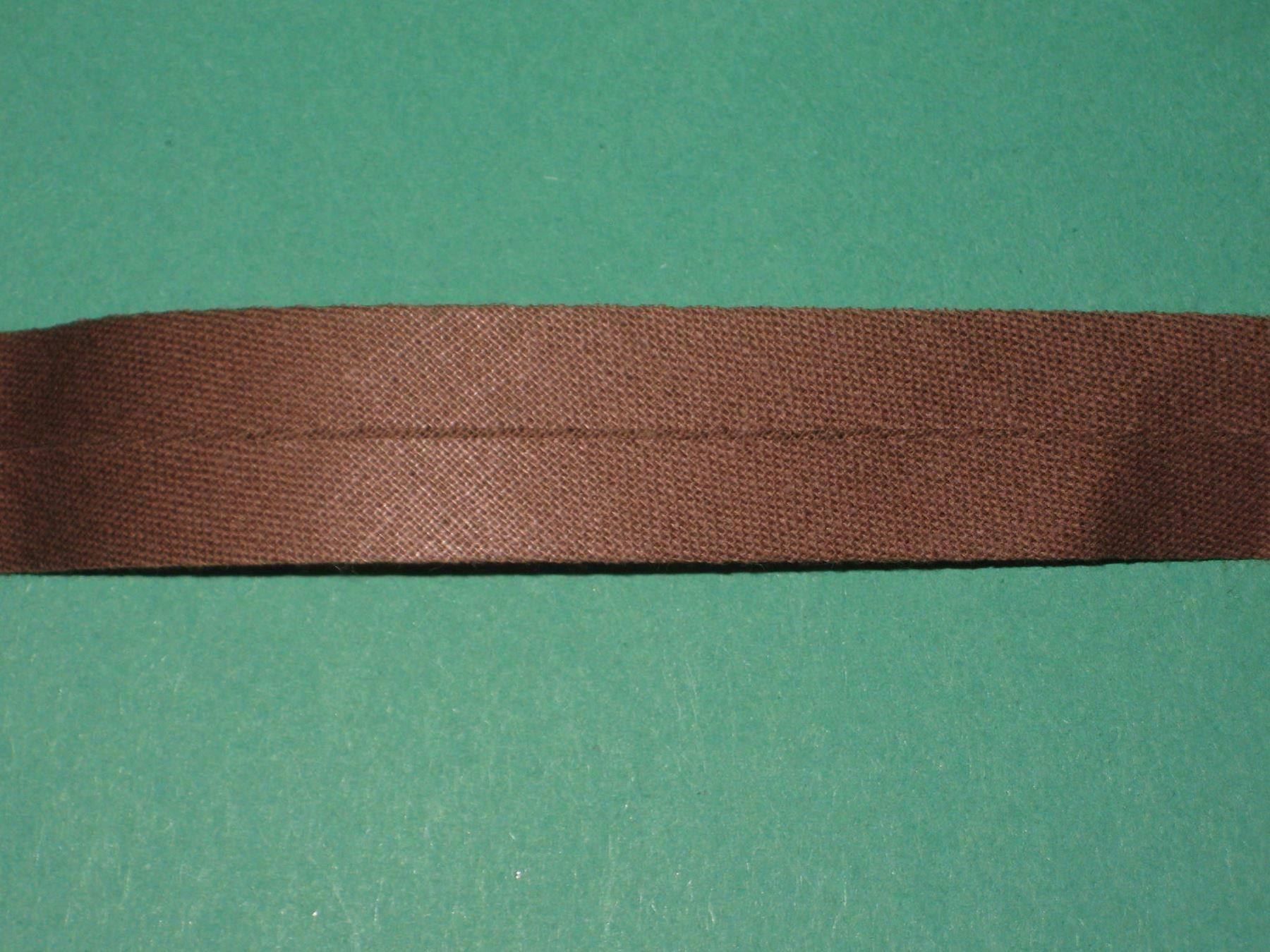Dekobänder: Schrägband braun 2cm/1cm breit – Neu und originalverpackt aus Füllinsdorf von Schlupp 1