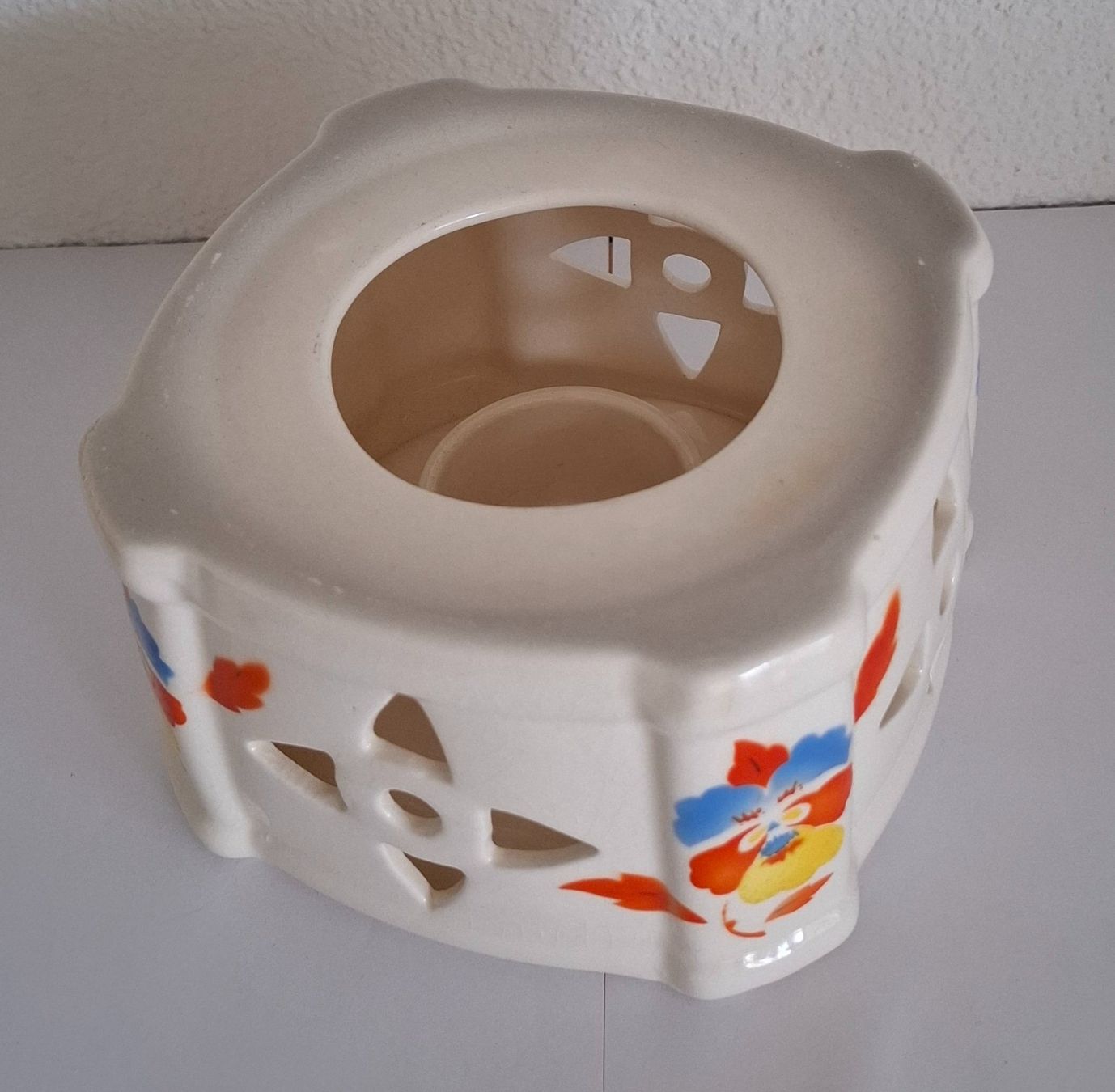 Elettrodomestici da cucina: Keramik-Rechaud mit Dekor ca. 1930 – Usato da Rothrist venduto da Clanx
