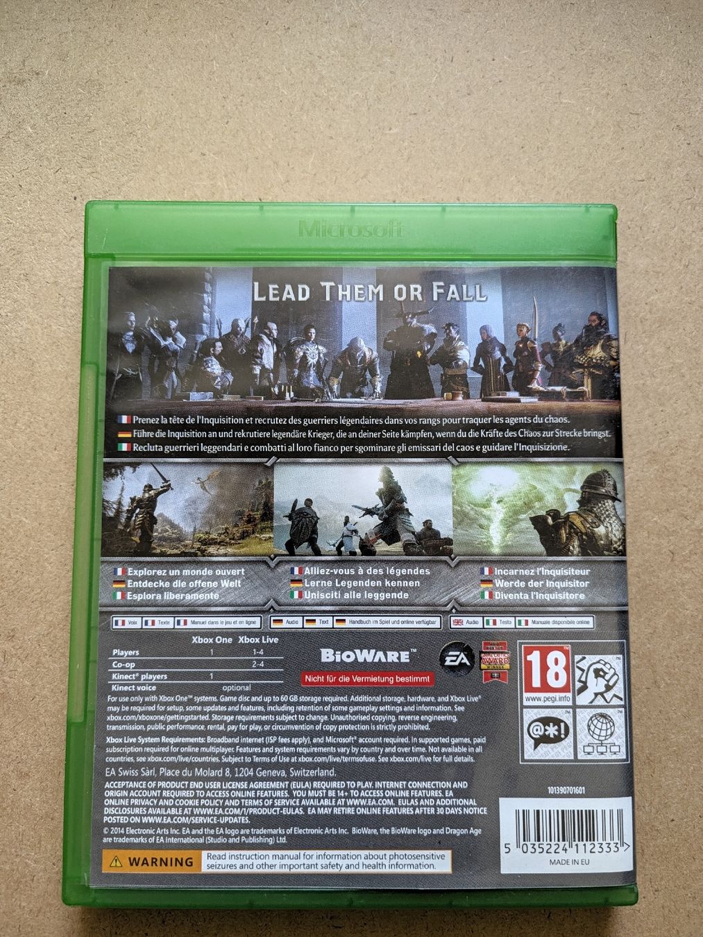 Giochi: Dragon Age Inquisition Xbox One – Usato da Chur venduto da FreakofRarity 1