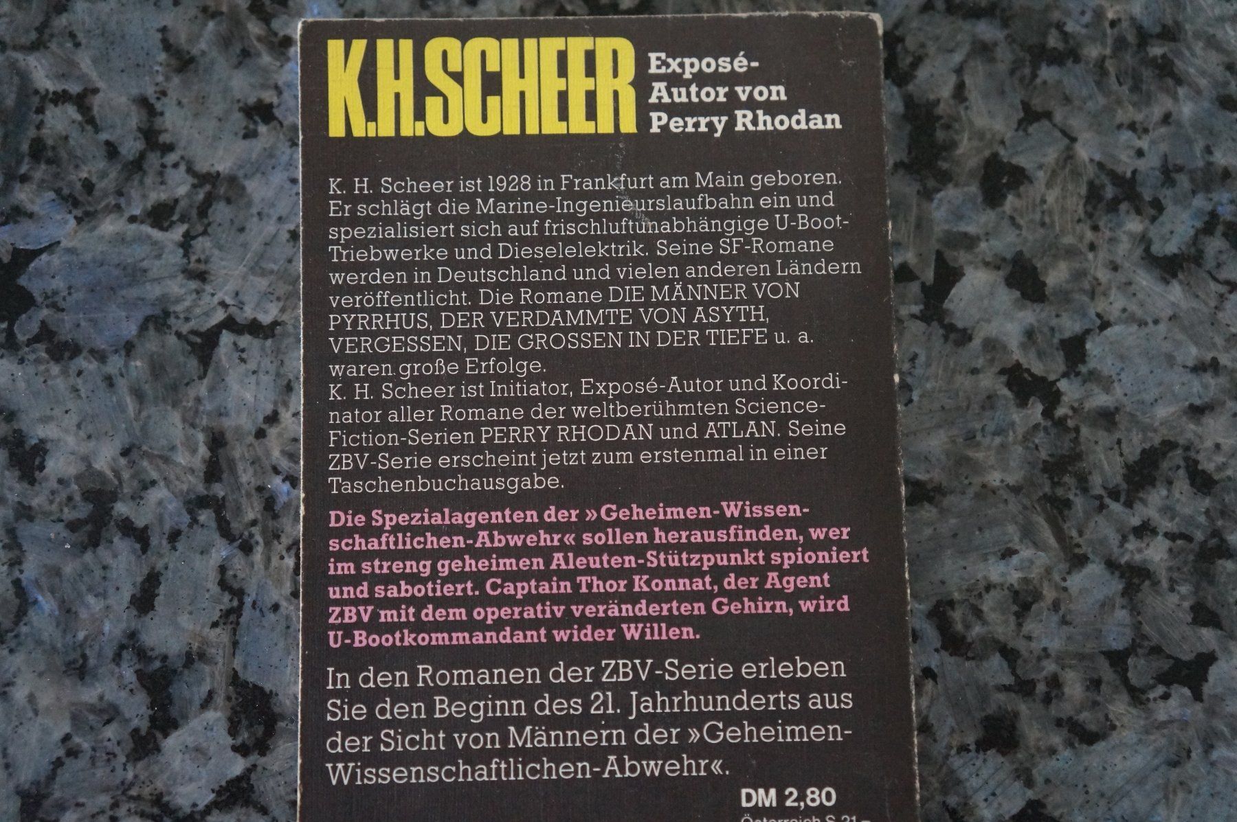 Libri: Taschenbücher ZBV von K.H.Scheer – Nuovo (secondo la descrizione) da bronschhofen venduto da blackpearl01 1