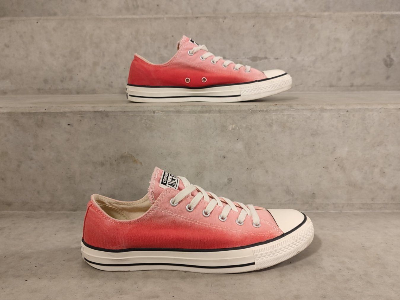 Scarpe da uomo: Pink ombre Converse Chuck Taylor Nr 41 – Usato da Gattikon venduto da ninuska13 2