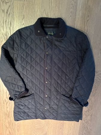 GESTEPPTE HERREN WINTERJACKE, DUNKELBLAU, GRÖSSE 54