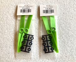 Hélices 5x4 CW/CCW pour avion ou drones RC