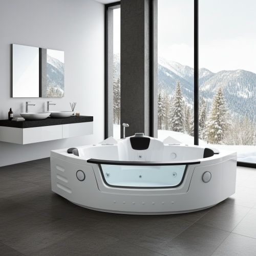 Whirlpool: Whirlpool Indoor Eckbadewanne VILLA CARL – Nuovo e nell'imballaggio originale da Herbertingen venduto da jet-line-e-trade 4