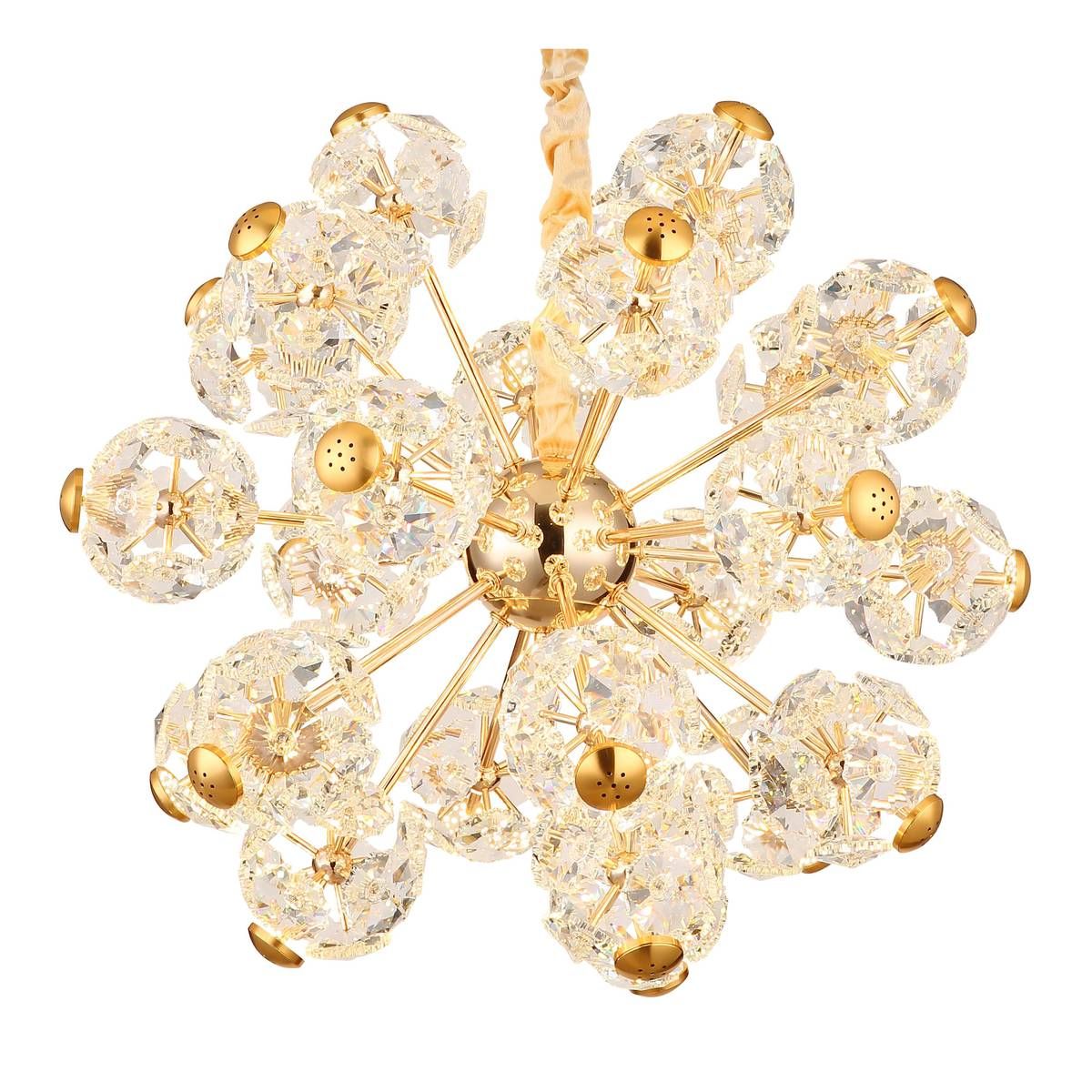 Lampadari & plafoniere: LED Pendelleuchte, Gold, 135 cm Höhe – Nuovo (secondo la descrizione) da Kreuzlingen venduto da Smart-Light 3