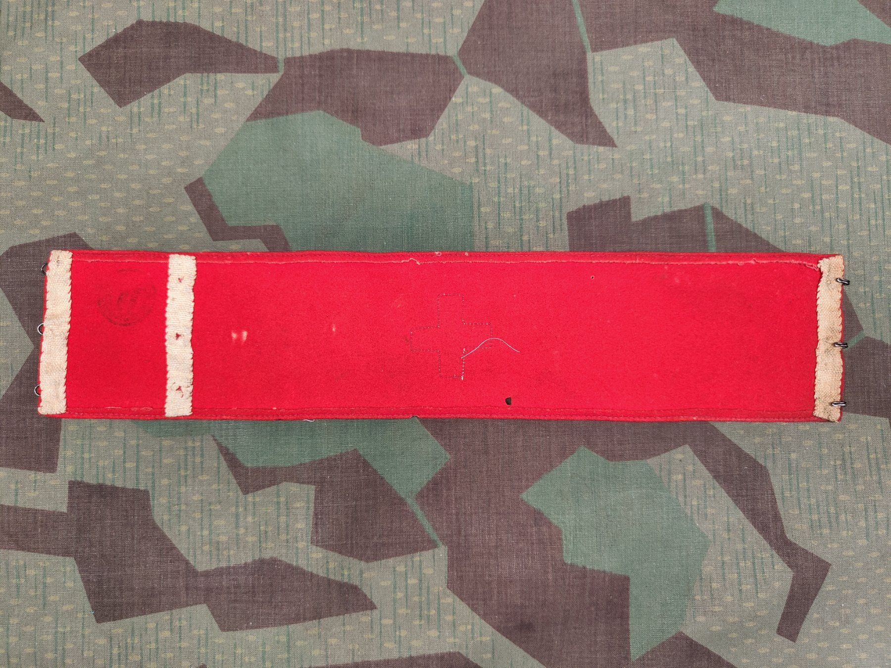 Schweizer Armee Uniformi: Eidgenössische Feldbinde aus 1860/70er – Usato da Bauma venduto da SwissMilitaria 2