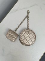 CHANEL gold coin purse / Airpods case