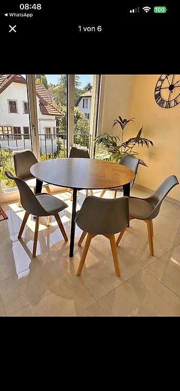 Set de table et chaises: Tisch und Stühle – D'occasion à Wil SG par smu_l76j