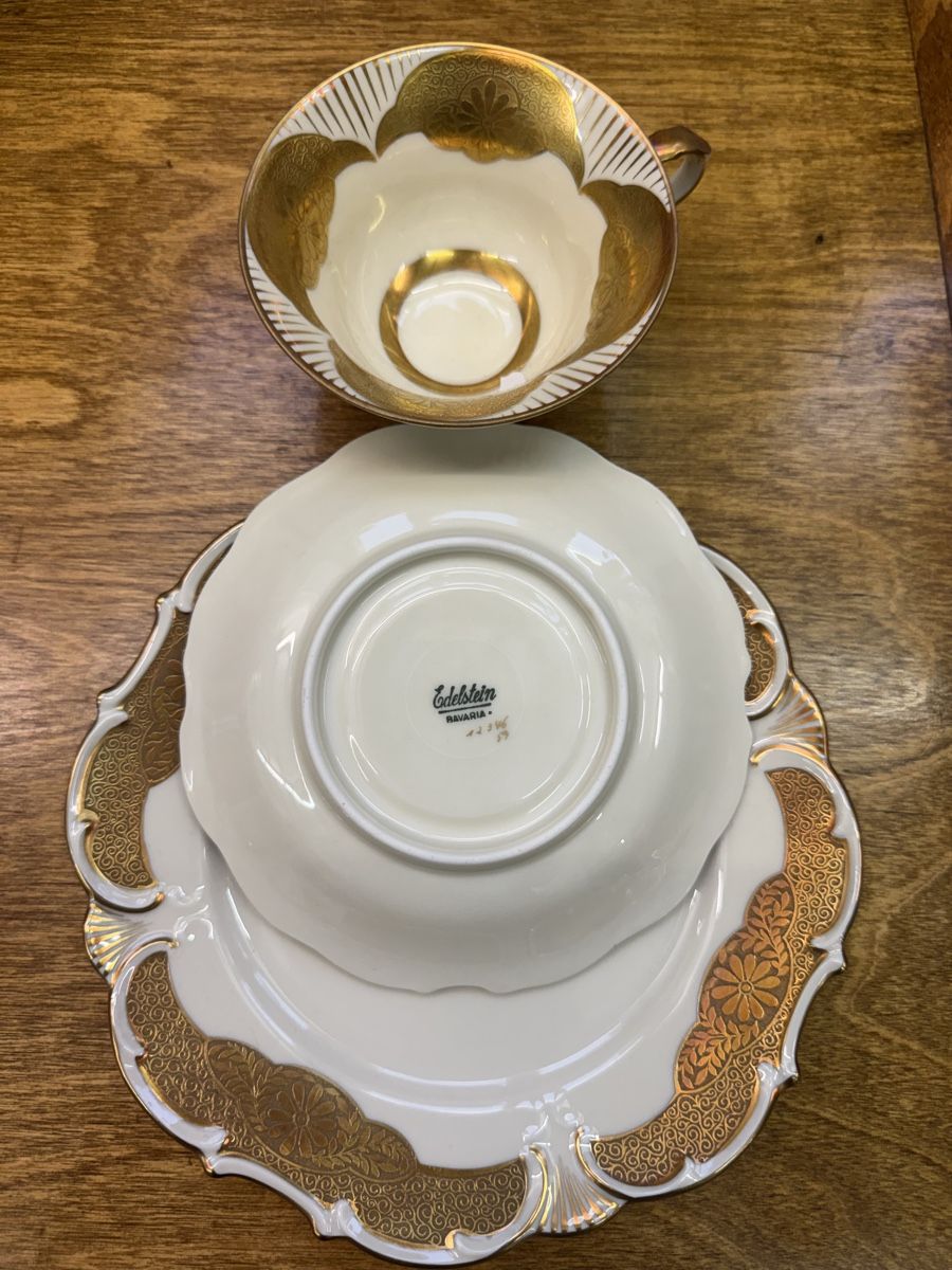 Tassen: Kaffeegedeck Edelstein Bavaria – Gebraucht aus Villmergen von bubblevintage 1