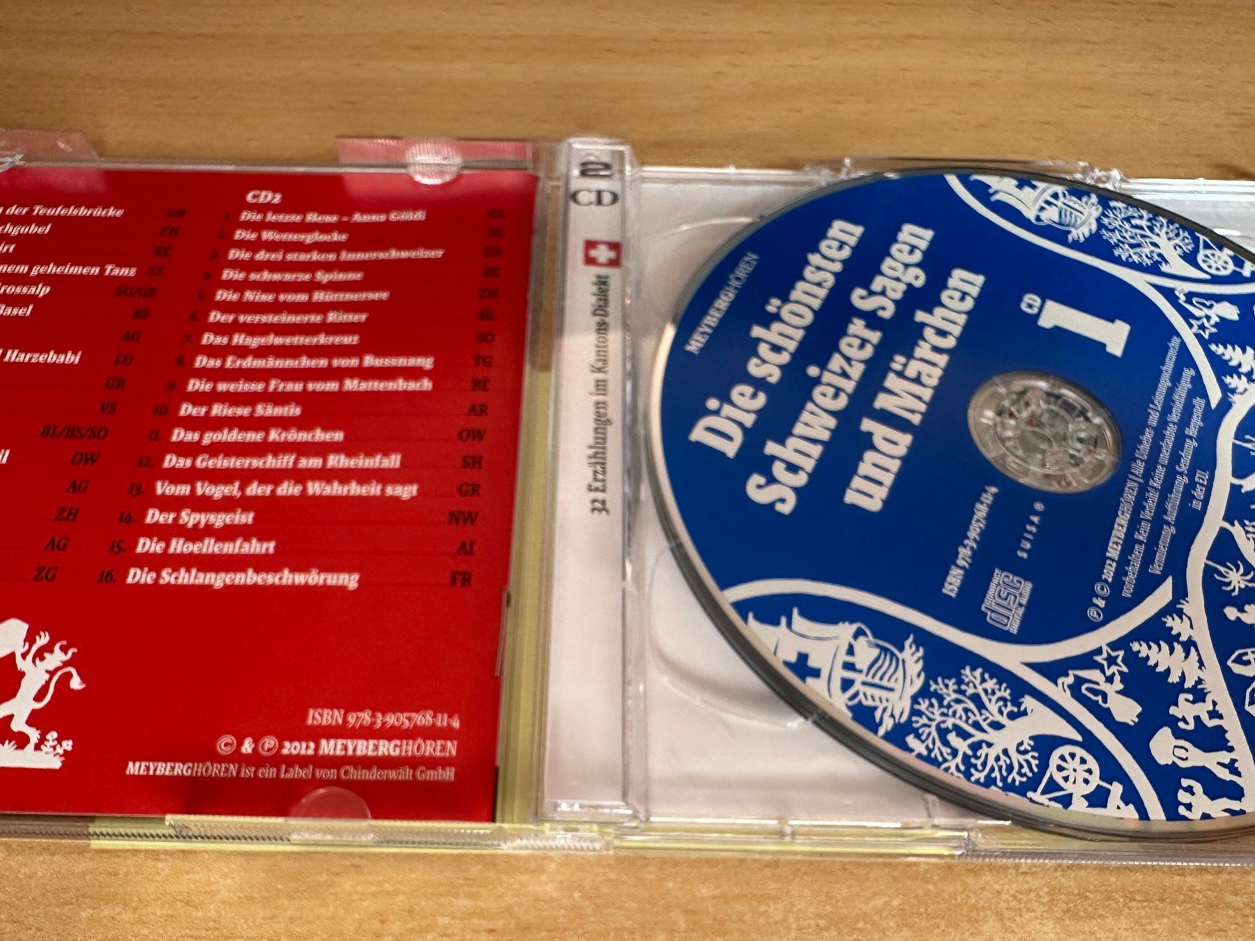 Audiolibri: D4 Die schönsten Schweizer Sagen und Märchen - 2 CD – Usato da Rikon im Tösstal venduto da Alpenmutz 2