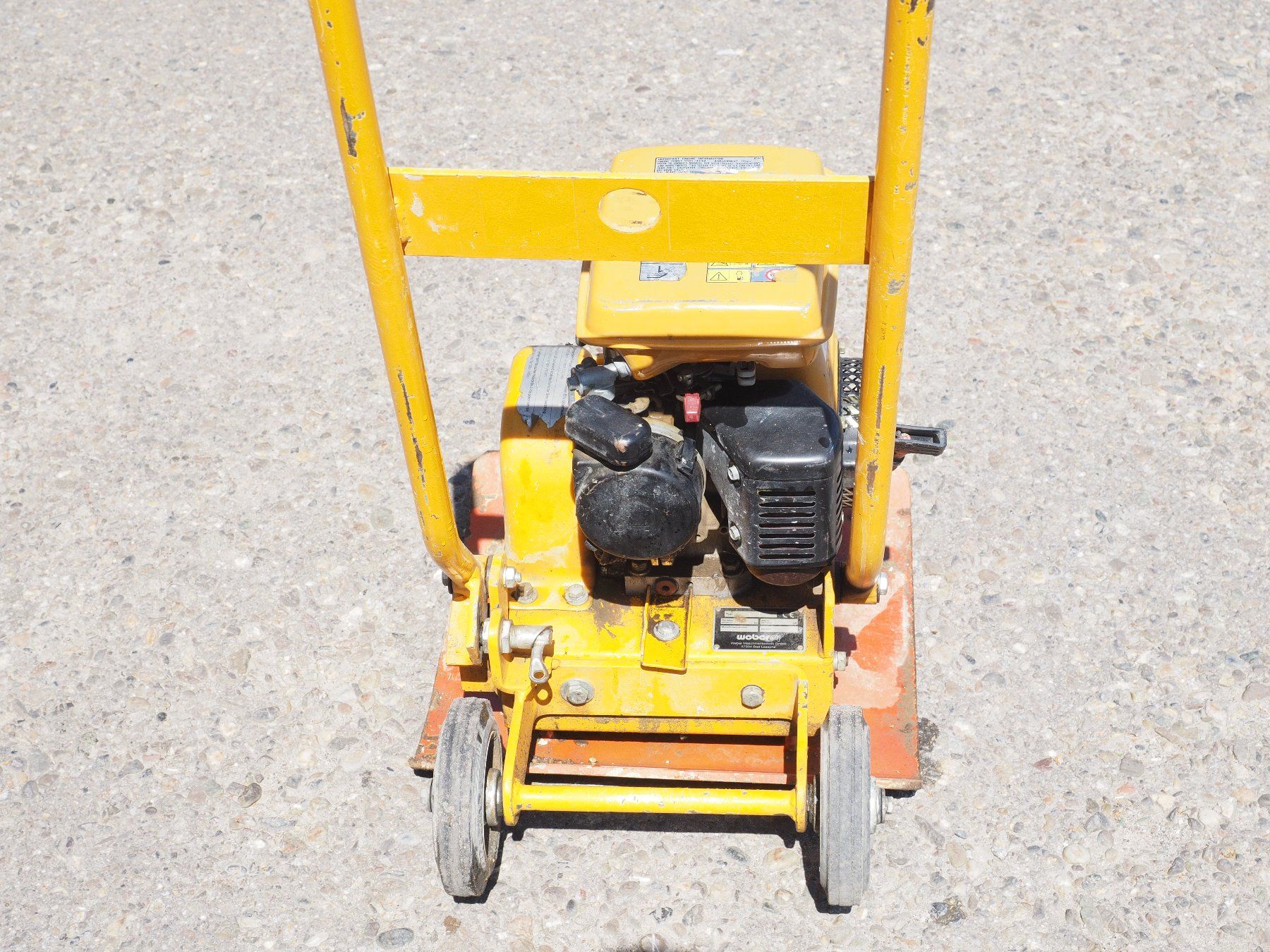 Tutte le macchine: Vibroplatte  "WEBER VB45-2" – Usato da Arboldswil venduto da Alexis46 3
