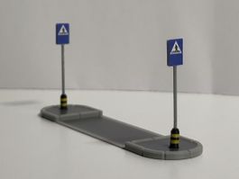 Verkehrsinsel H0 (Bausatz)