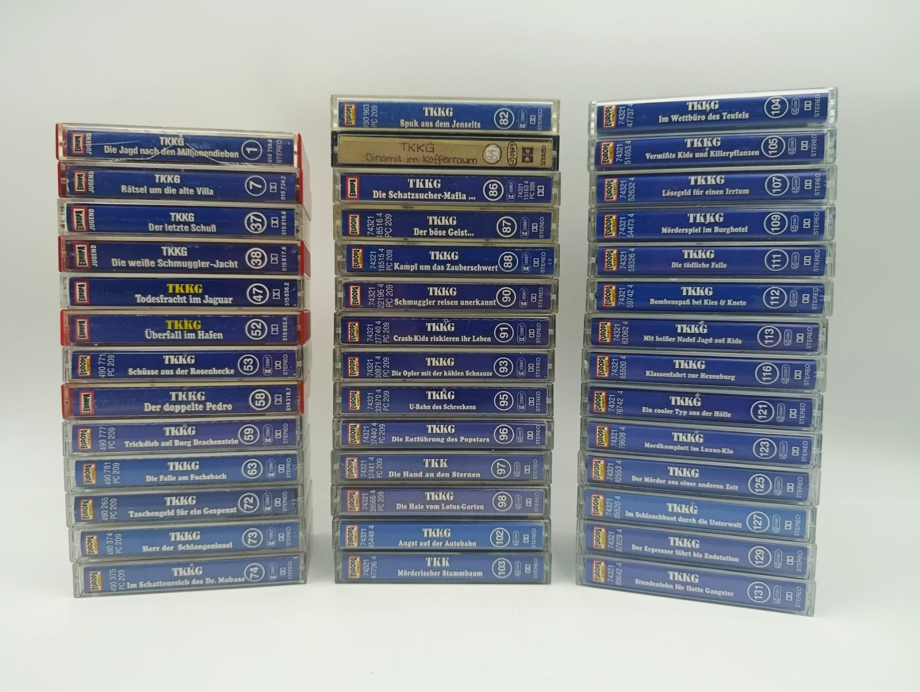 Kompaktkassetten: 41 TKKG Hörspiel Kassetten – Gebraucht aus Wil SG von Donaldus 1