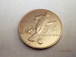 Fussball WM USA 1994, Half Dollar, PP.