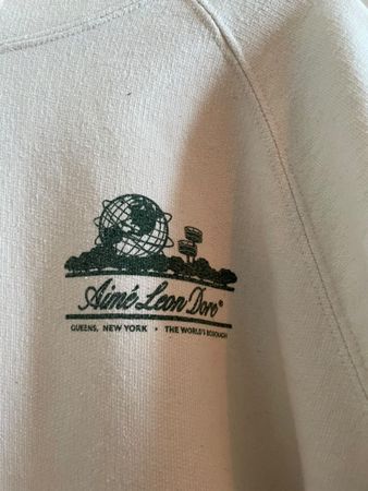 Kapuzenpullover Aimé Leon Dore weiss Grösse L guter Zustand