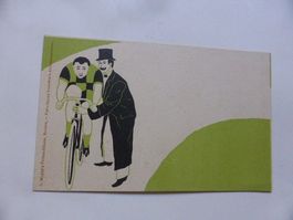 Werbe-Litho,Velo-Rennfahrer,Reiden,Jugendstil,Meyer-Versand