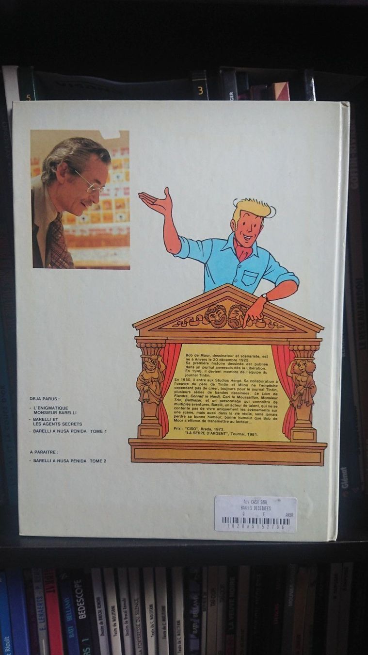 Fumetti: L'énigmatique Mr Barelli (1983) – Usato da Farvagny-le-Grand venduto da LaCaverne 1