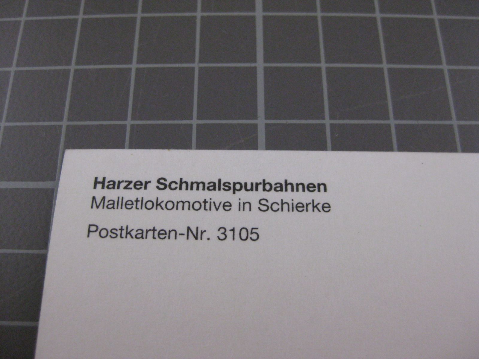 Cartoline postali: AK Harzquer- und Brockenbahn – Nuovo (secondo la descrizione) da Malters venduto da Marosko 2