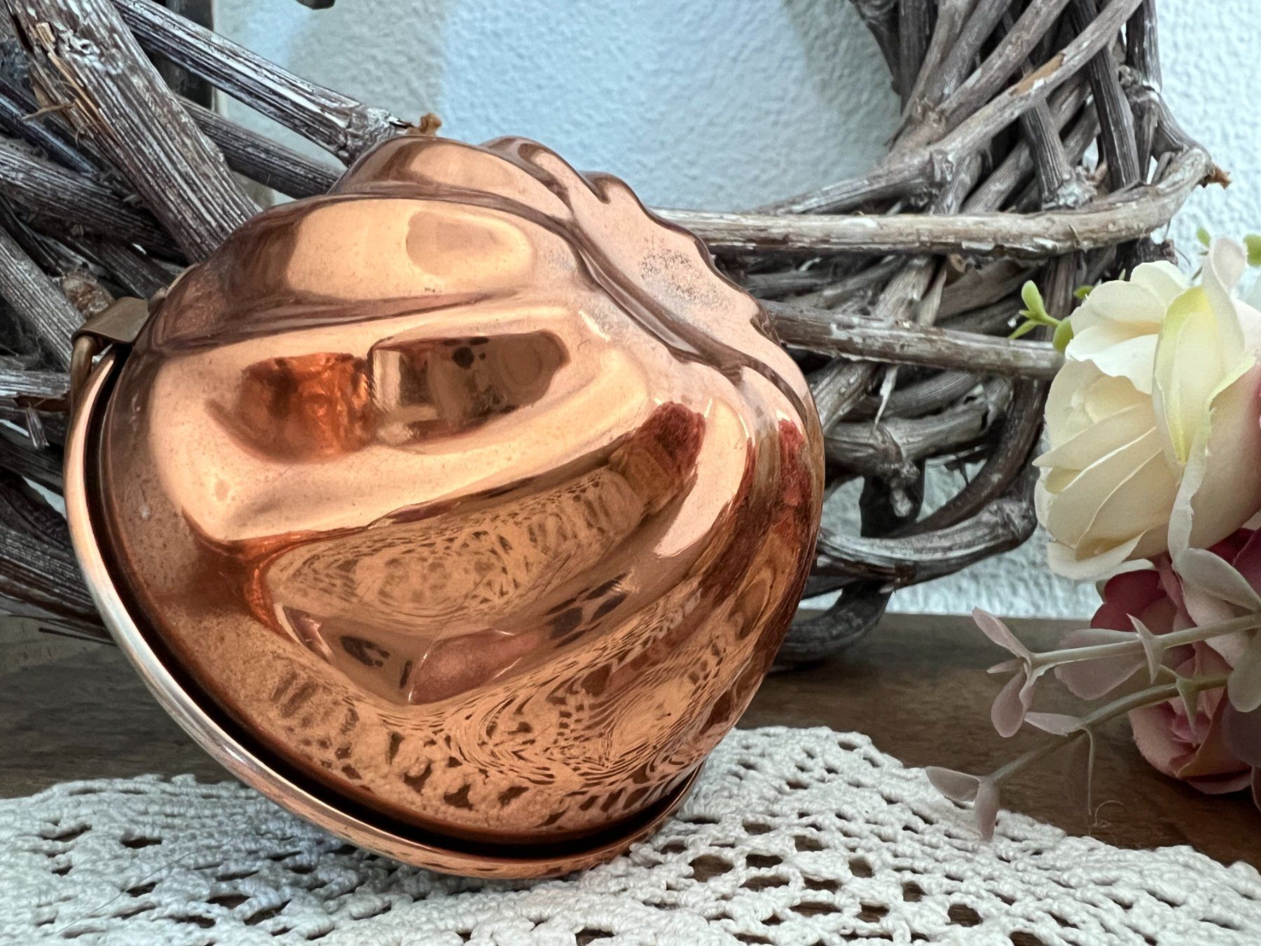 Backformen: Shabby, alte Guggelhopf - Kupfer – Gebraucht aus Walzenhausen von Cerna007 1