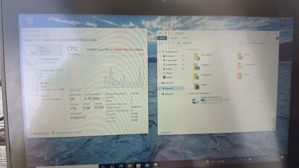 Lenovo Notebook: Lenovo Thinkpad Tablet/Laptop mit Dockingstation und Stift – Usato da Rehetobel venduto da ZM81 2