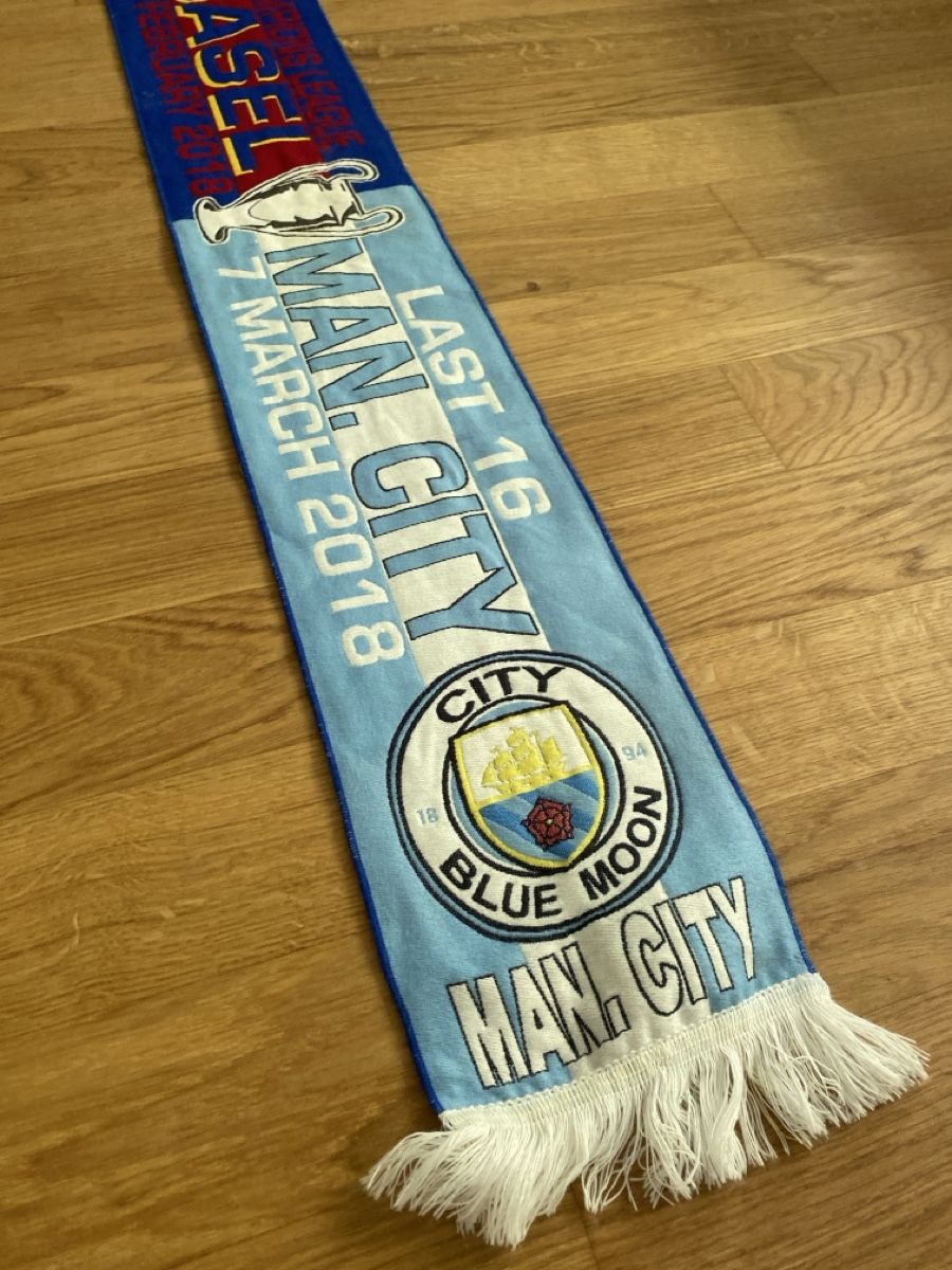 FC Basel Foulard & Sciarpe: FC Basel vs. Man City Schal – Usato da Basel venduto da OffPitchCollective 2