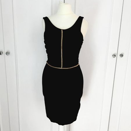 H&M Robe Moulante Noire - Taille 36