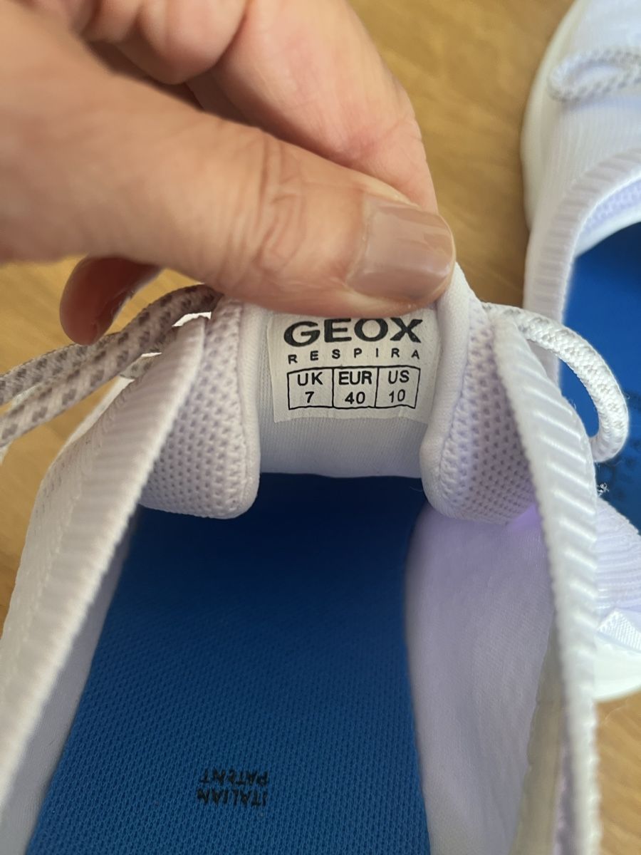 Geox Damenschuhe: GEOX Sneakers, Textil, weiss, 40 – Neu und originalverpackt aus Stetten SH von Gwendin 3