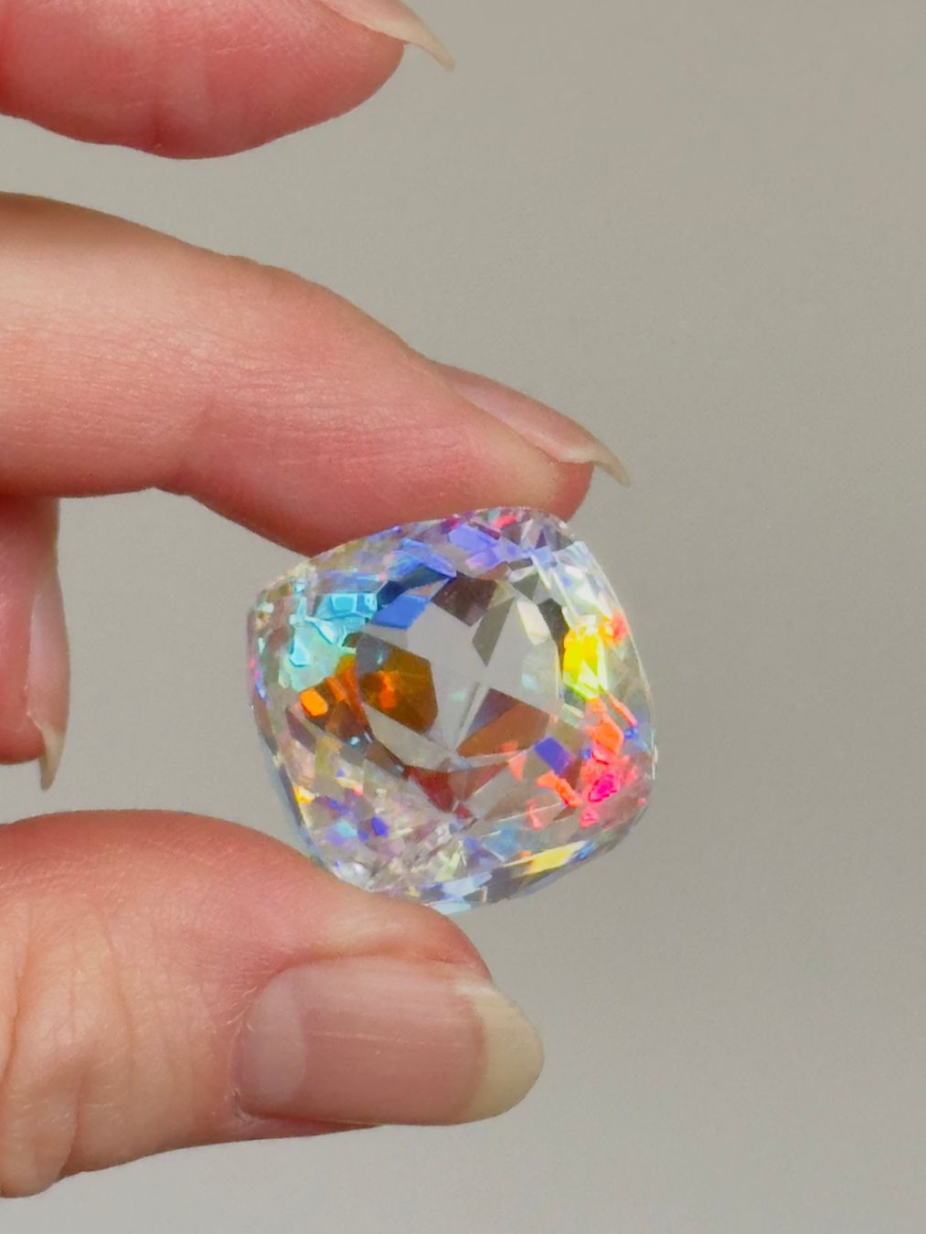 Edelsteine: 61.15 Ct. Certified Radiant Cut Mystic – Neu und originalverpackt aus Genève von AWWA 4