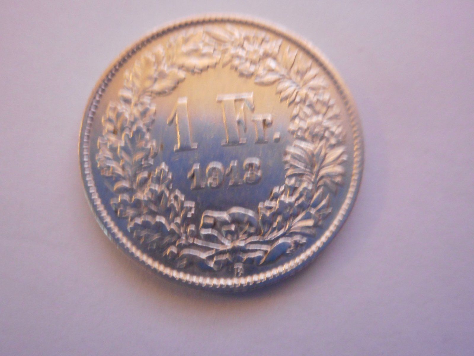 Toutes les monnaies: 1 Fr. 1913 silber  -unz – Neuf (Voir description) à Kriegstetten par pizlad2010 1