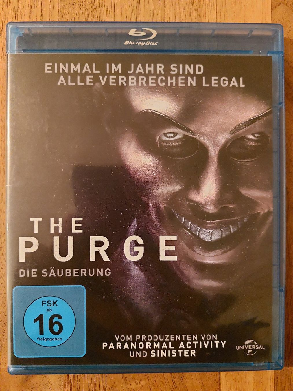Alle DVDs: Blu Ray - The Purge / Die Säuberung – Gebraucht aus Rheinfelden von FilmAuktion
