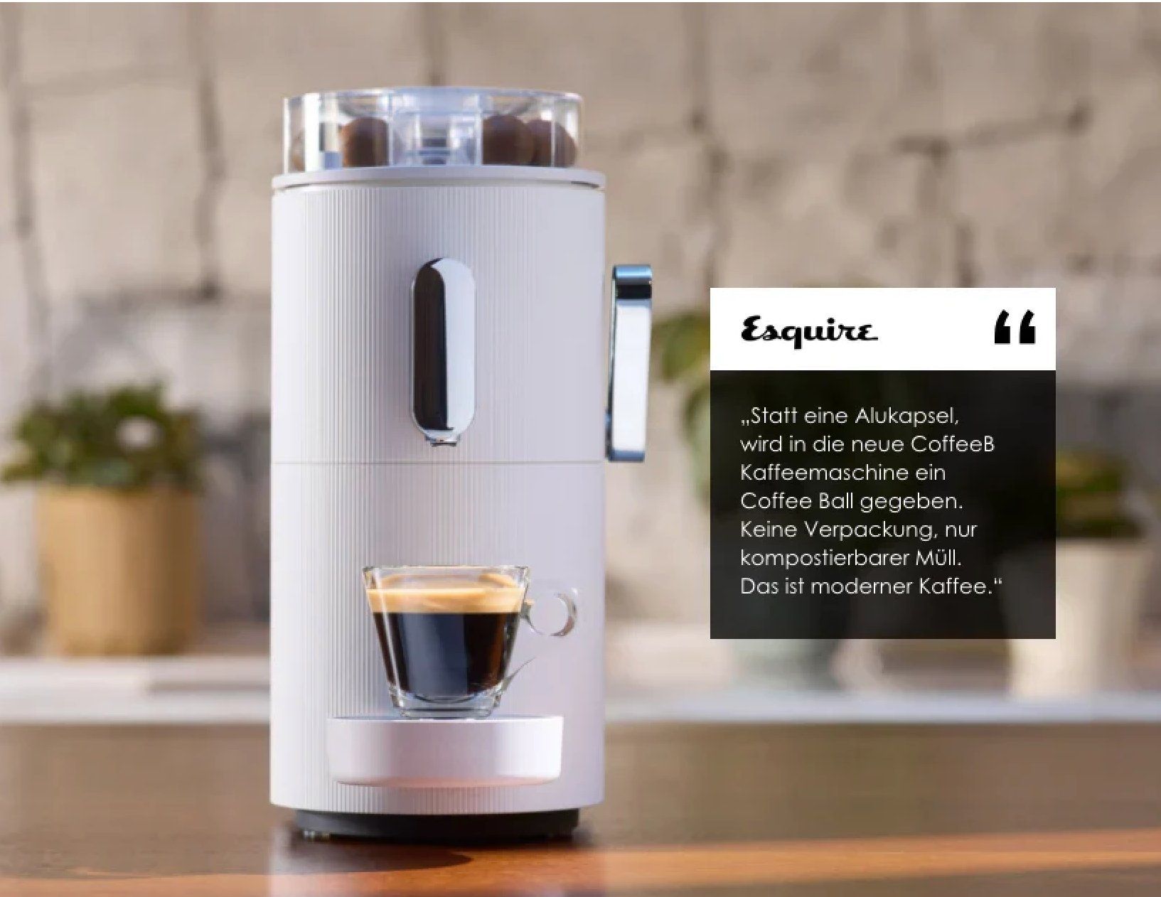 Coffee B Macchine per caffè & Macchine per espresso: Kaffeemaschine  CoffeeB Globe – Nuovo e nell'imballaggio originale da Genestrerio venduto da Zio-Dim 3