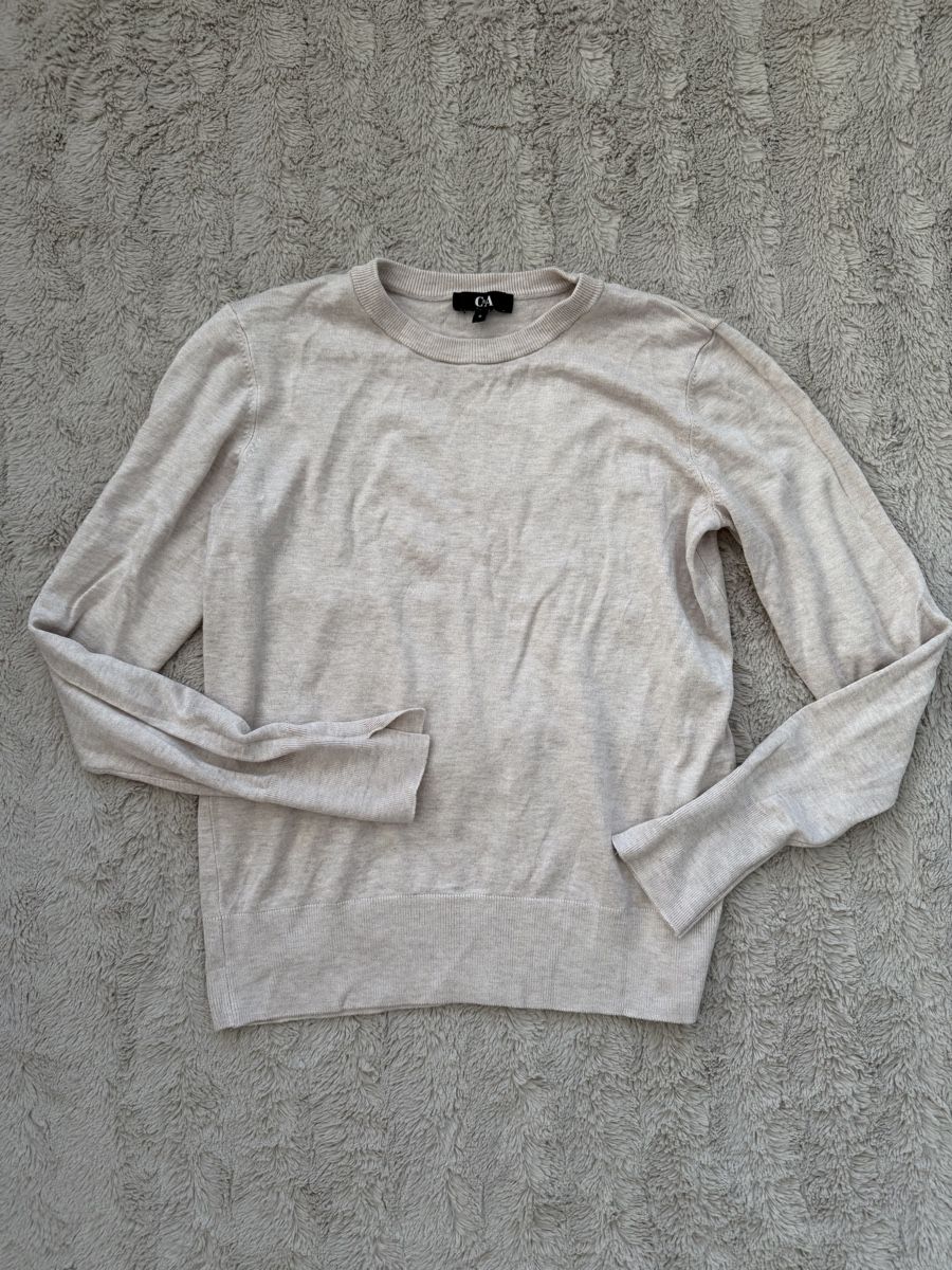 C&A Pullover & Sweatshirts: Pullover C&A beige Grösse S guter Zustand – Neu (gemäss Beschreibung) aus Aarburg von ane_vp2b