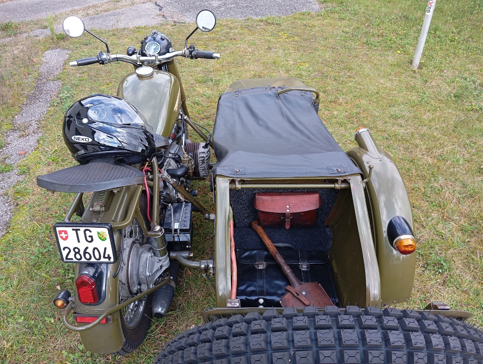 Sidecar: ChangJiang 750 sidecar/Seitenwagen – Usato da Matzingen venduto da Saja5 8