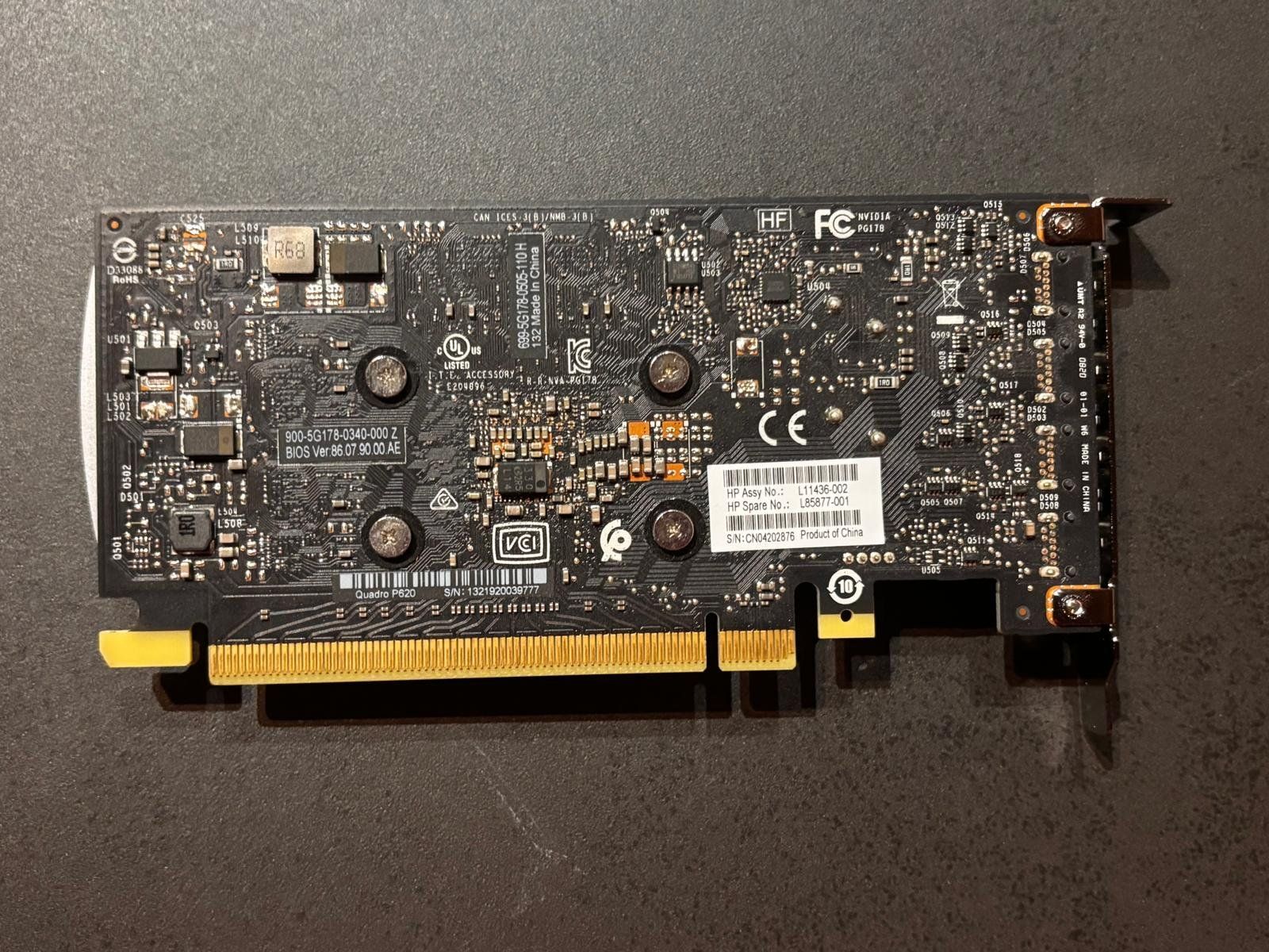 Nvidia Grafikkarten: Carte graphique NVIDIA Quadro p620 – Gebraucht aus Grimisuat von Fsfred 1