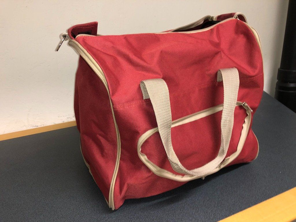 Borse: Reisetasche Tasche rot – Usato da Zürich venduto da dojoal64 2