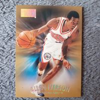 1997-98 NBA Skybox Premium Allen Iverson 76ers 2nd Year Card