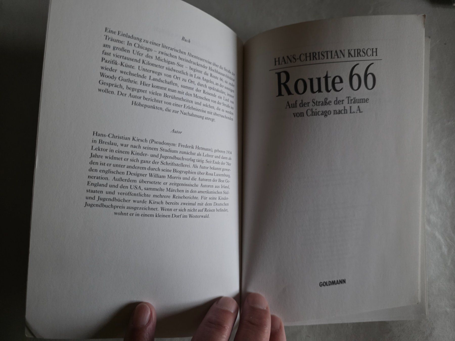 Libri: Route 66 - Hans-Christian Kirsch - 1997 – Usato da Walterswil BE venduto da Lonitti 8