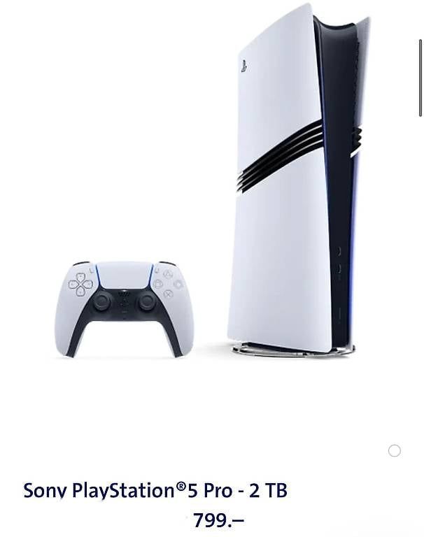 Sony Konsolen: Playstation 5 Pro 2TB (Original ungeöffnet) – Neu und originalverpackt aus Goldach von Loco_Flores