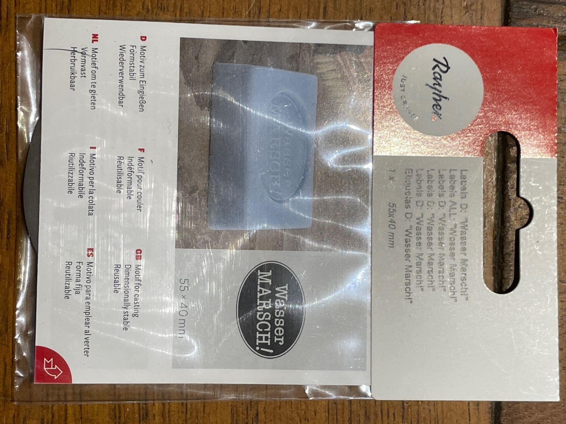 Teglie da forno: Motiv eingiessen seife motif savon – Nuovo e nell'imballaggio originale da Lajoux JU venduto da Briard0
