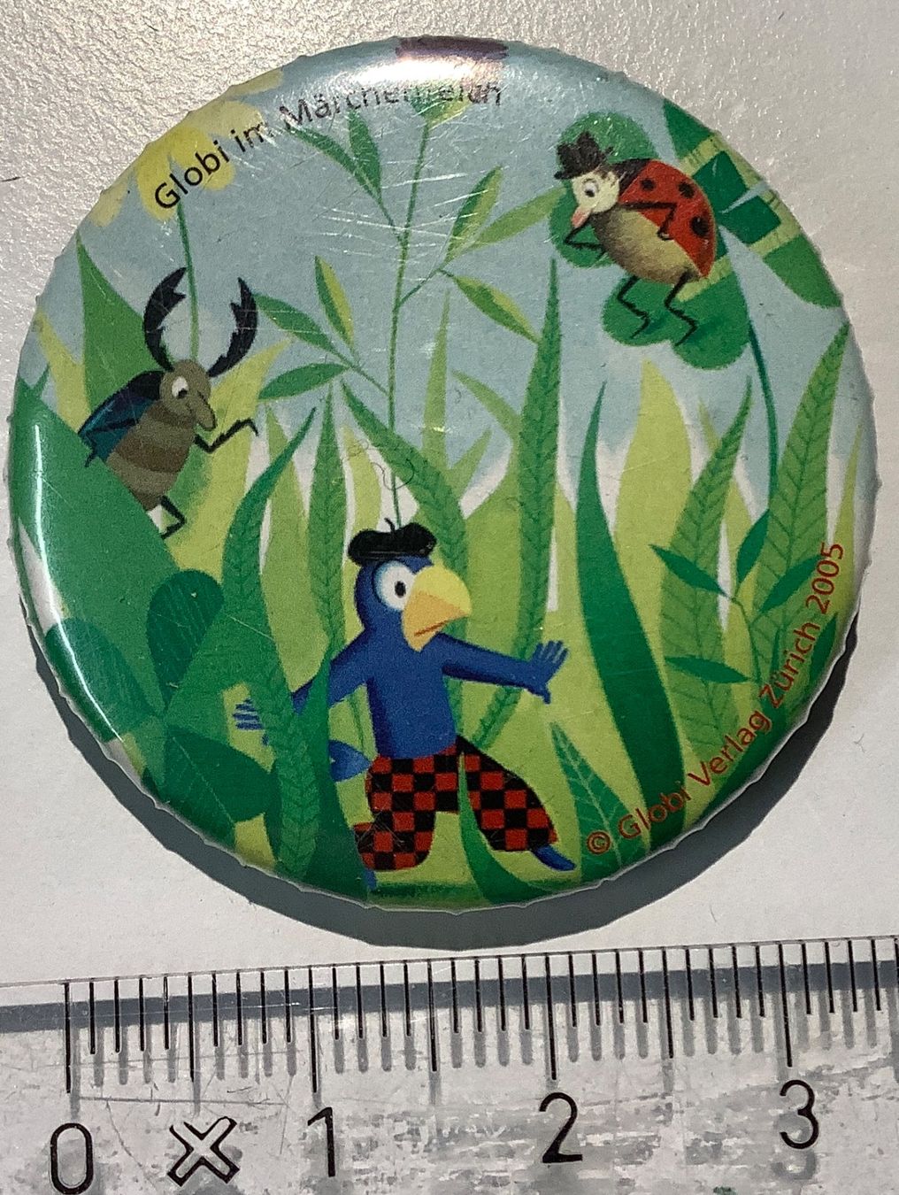 Placchette & Badge: GLOBI IM MÄRCHENREICH, 2005, ANSTECKBROSCHE/PIN – Usato da Ostermundigen venduto da L29 1