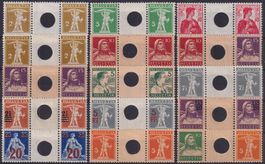1907-34, 28 Zwischenstege ab S2 ungebraucht */**, K: 1'500.-