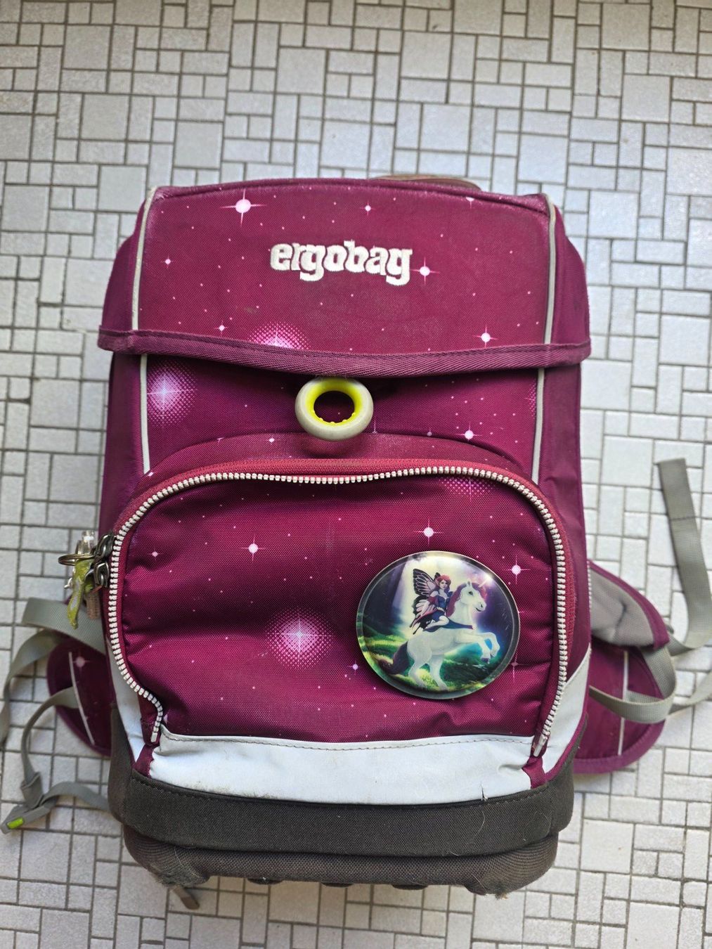 Ergobag Borse & Zaini: Ergobag Cubo Schulrucksack Set Galaxie – Usato da Thalheim venduto da silvara01 1