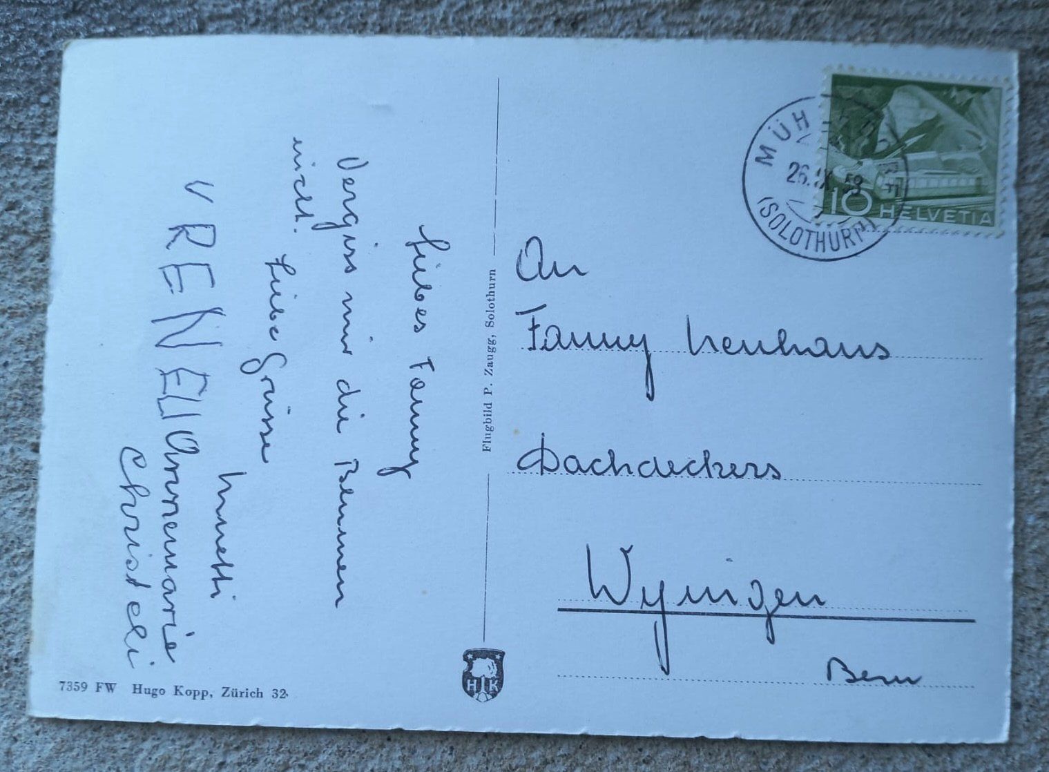 Cartes postales: AK Mühledorf 1958 – D'occasion à Burgdorf par glasrabe01